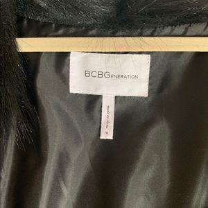BCBG Faux Fur Vest